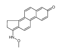 17-(methoxyamino)-15,16-dihydrocyclopenta[a]phenanthren-3-one Structure