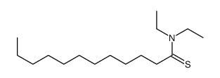 N,N-diethyldodecanethioamide结构式