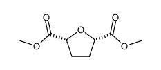 cis-2,5-bis(methoxycarbonyl)tetrahydrofuran Structure