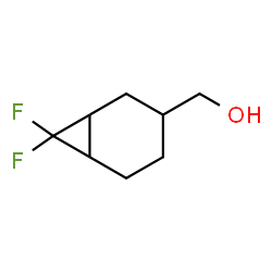 (7,7-二氟双环[4.1.0]庚基-3-基)甲醇结构式