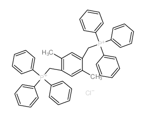 Phosphonium,[(2,5-dimethyl-1,4-phenylene)bis(methylene)]bis[triphenyl-, dichloride (9CI)结构式