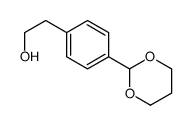 Benzeneethanol, 4-(1,3-dioxan-2-yl)- (9CI)结构式