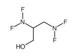 2,3-bis(difluoroamino)propan-1-ol Structure