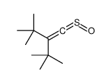 2,2,4,4-tetramethyl-3-(sulfinylmethylidene)pentane Structure