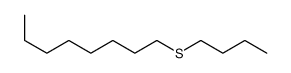 butyl octyl sulfide结构式