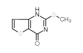2-(甲基硫代)-噻吩并[3,2-d]嘧啶-4(3h)-酮结构式