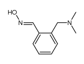 2-dimethylaminomethylbenzaldehyde oxime结构式