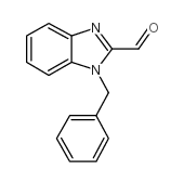 1-苄基-1H-苯并咪唑-2-甲醛结构式