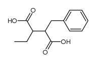 2-ethyl-3-benzyl-succinic acid结构式