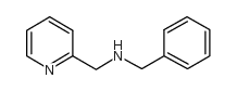 N-苄基-1-(吡啶-2-基)甲胺结构式