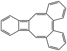 Dibenzo[a,c]benzo[3,4]cyclobuta[1,2-f]cyclooctene结构式