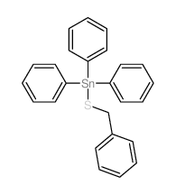 Stannane,triphenyl[(phenylmethyl)thio]-结构式