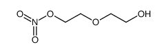 2-(2-Hydroxyethoxy)ethanol 1-nitrate Structure