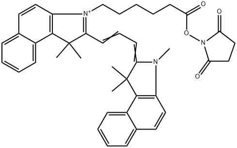 Cyanine3.5 NHS酯结构式