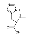 N-methyl-L-histidine Structure