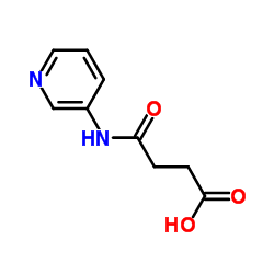 3-N-吡啶基丁酰胺酸结构式