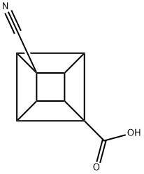 (2R,3R,4R,5S)-4-氰基立方烷-1-羧酸结构式