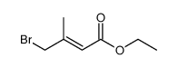ethyl-4-bromo-3-methylbut-2-enoate Structure