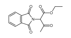 2-(1,3-dioxo-1,3-dihydro-isoindol-2-yl)-3-oxo-butyric acid ethyl ester Structure