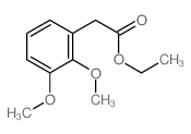 2,3-二甲氧基苯乙酸乙酯结构式