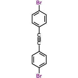 二(4-溴苯基)乙炔结构式