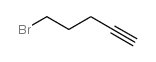 5-Bromo-1-pentyne Structure