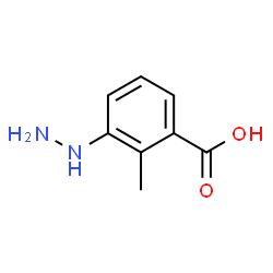 Benzoic acid, 3-hydrazino-2-methyl- (9CI) Structure