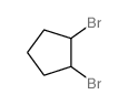 1,2-二溴环戊烷结构式