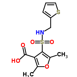 2-噻吩肉桂酸结构式