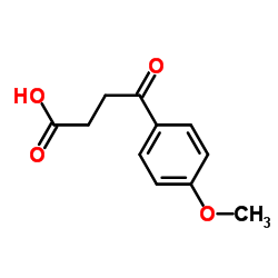 3-(4-甲氧基苯甲酰基)丙酸结构式