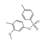 1-Iodo-2-methoxy-4-(tosyloxy)benzene结构式