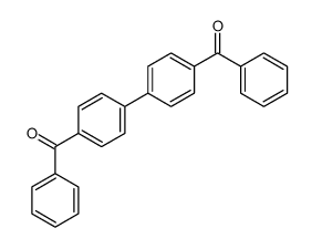 [4-(4-benzoylphenyl)phenyl]-phenylmethanone结构式
