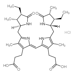 STERCOBILIN HYDROCHLORIDE structure