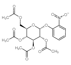 2'-nitrophenyl tetra-o-acetyl-a-d-glucopyranoside Structure