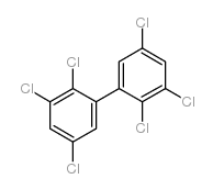 2,2',3,3',5,5'-hexachlorobiphenyl structure