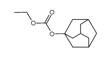 1-Adamantyl ethyl carbonate结构式