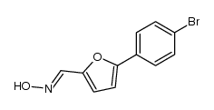 5-(4'-bromophenyl)-2-furaldehyde oxime结构式