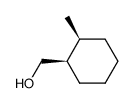 cis-1-hydroxymethyl-2-methylcyclohexane结构式