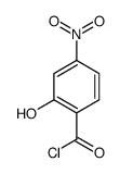 Benzoyl chloride, 2-hydroxy-4-nitro- (9CI)结构式