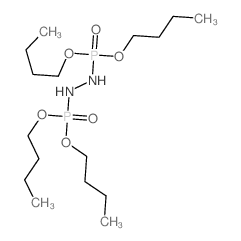 1,2-bis(dibutoxyphosphoryl)hydrazine结构式