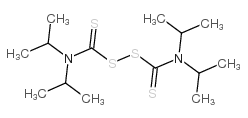 Disulfide, bis(diisopropylthiocarbamoyl) (8CI) Structure