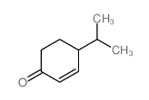 2-Cyclohexen-1-one,4-(1-methylethyl)- Structure