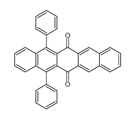 5,14-diphenyl-pentacene-6,13-dione结构式