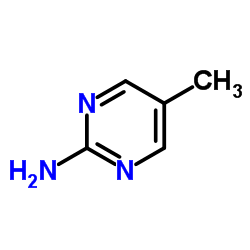 2-氨基-5-甲基嘧啶结构式