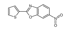 6-nitro-2-thiophen-2-yl-1,3-benzoxazole结构式