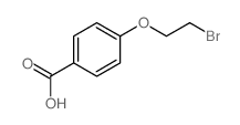 4-(2-Bromoethoxy)benzoic acid结构式