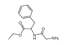 N-glycyl-phenylalanine ethyl ester结构式