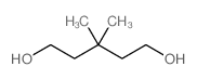 3,3-Dimethylpentane-1,5-diol Structure