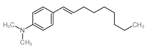 N,N-dimethyl-4-[(E)-non-1-enyl]aniline结构式