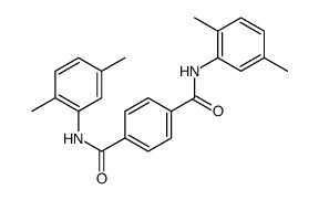 1-N,4-N-bis(2,5-dimethylphenyl)benzene-1,4-dicarboxamide结构式